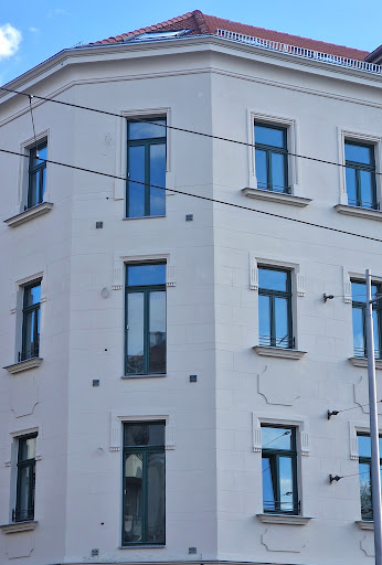 Altbau-Fassade Leipzig-Lindenau