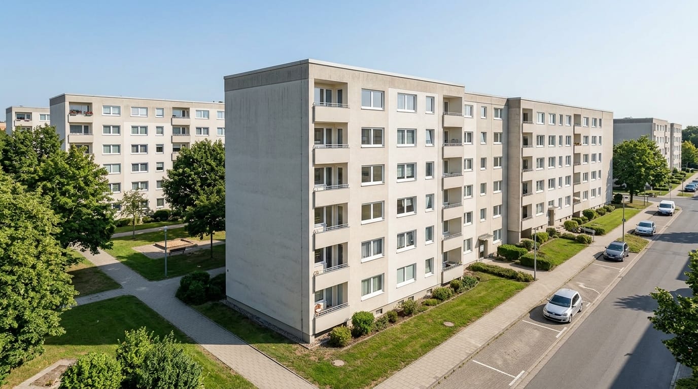 Modernisierung eines Wohnungsbestands in Augsburg