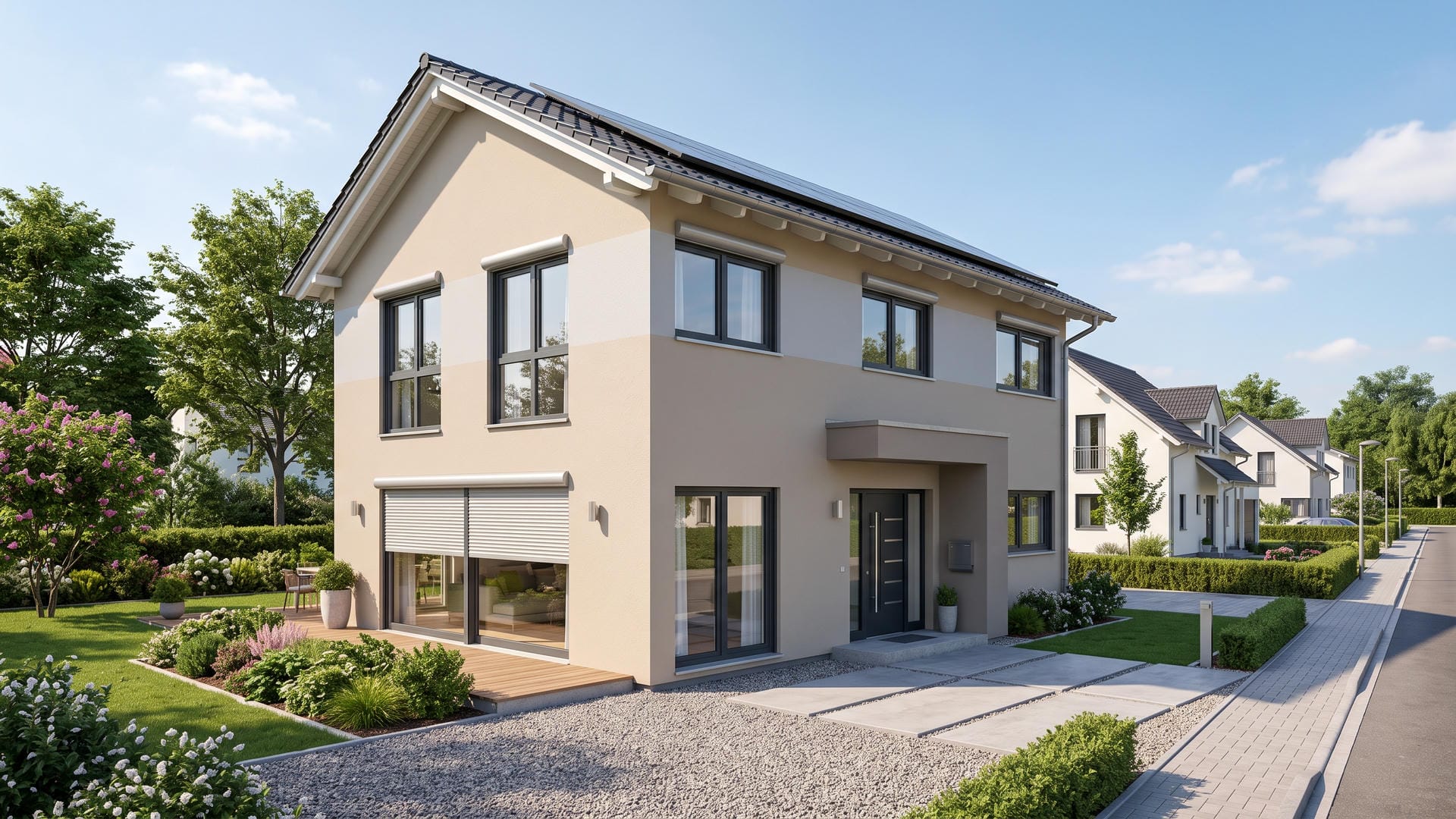 Eigenheim in einem äußeren Wohngebiet von Bamberg