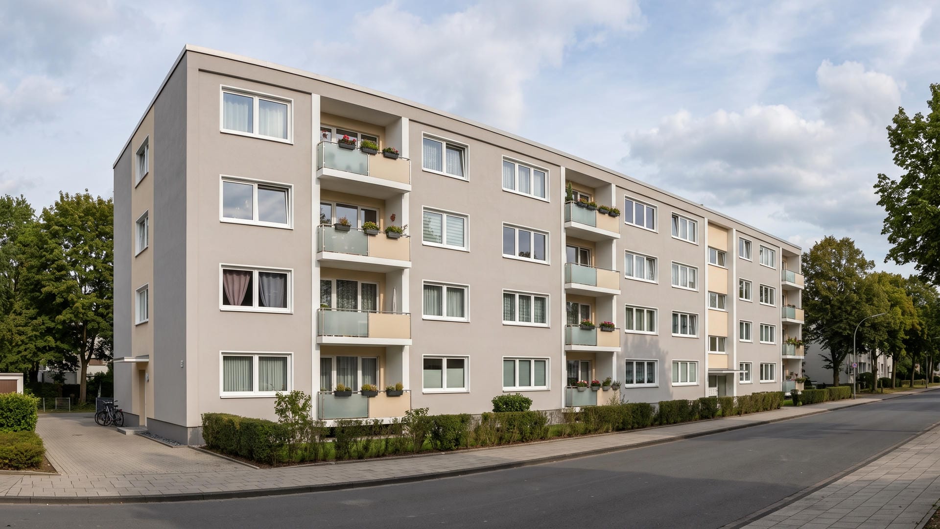 Modernisierung eines Mehrfamilienhauses in Bamberg