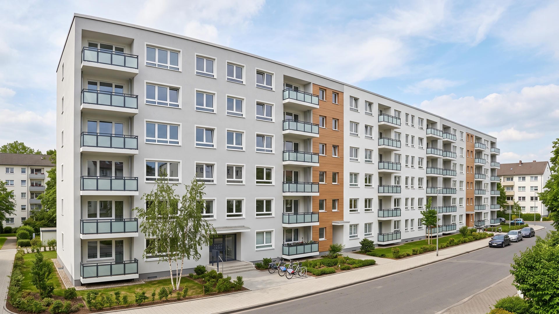 Modernisierung eines Mehrfamilienhauses
