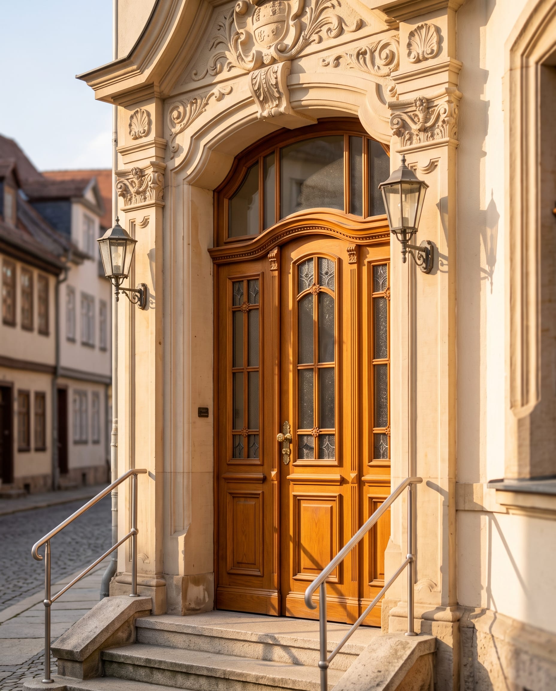Historische Haustür in der Bautzener Altstadt
