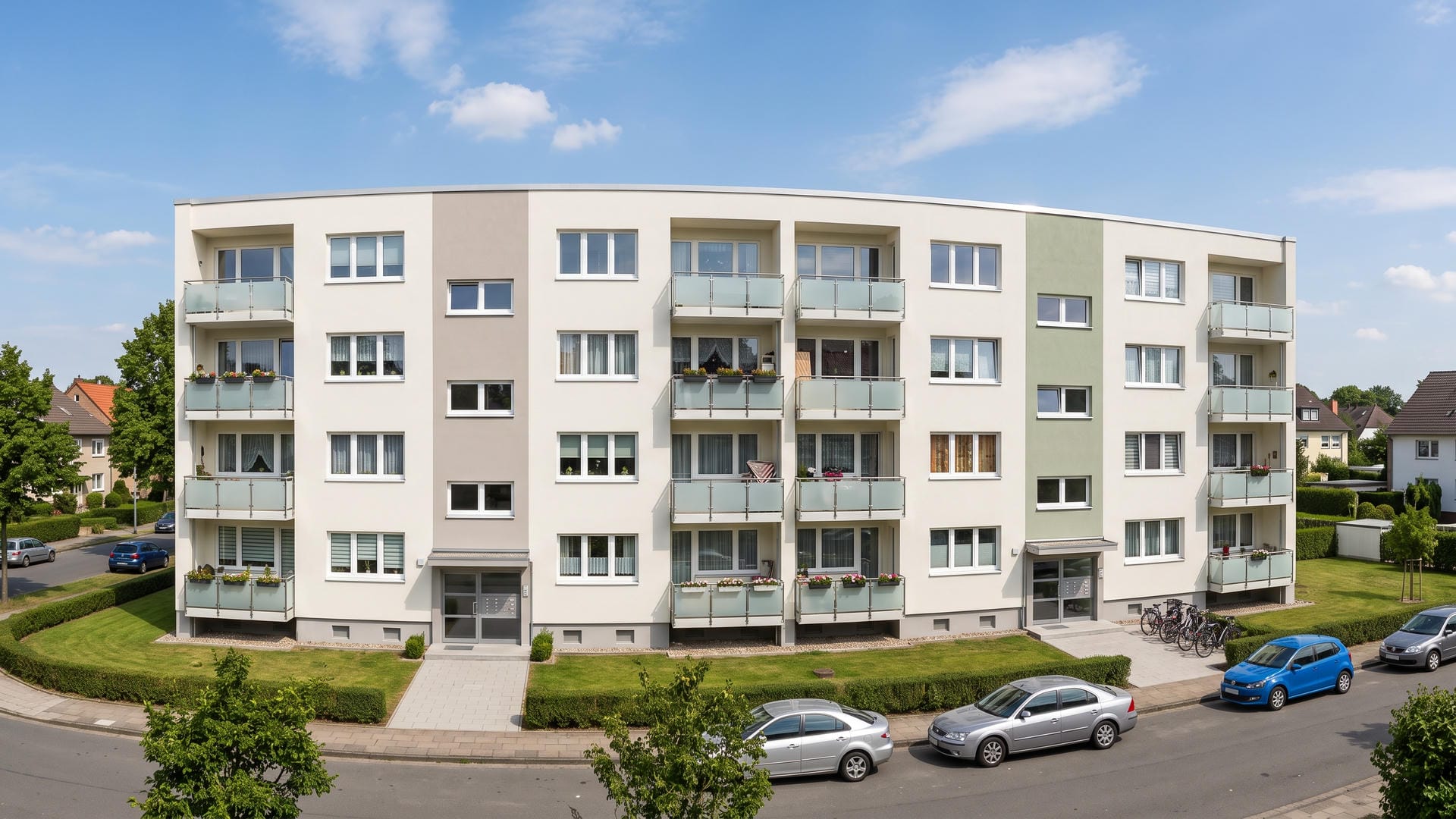 Modernisierung eines Mehrfamilienhauses in St. Georgen oder Hammerstatt, Bayreuth