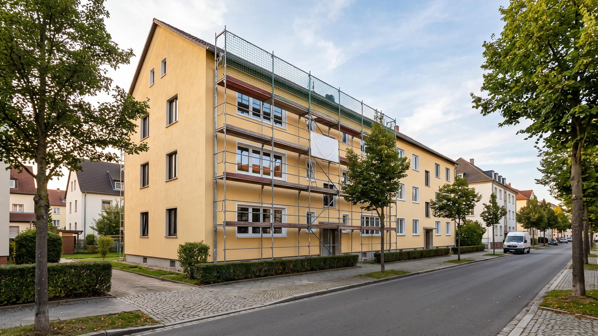 Sanierung eines Mehrfamilienhauses in Chemnitz