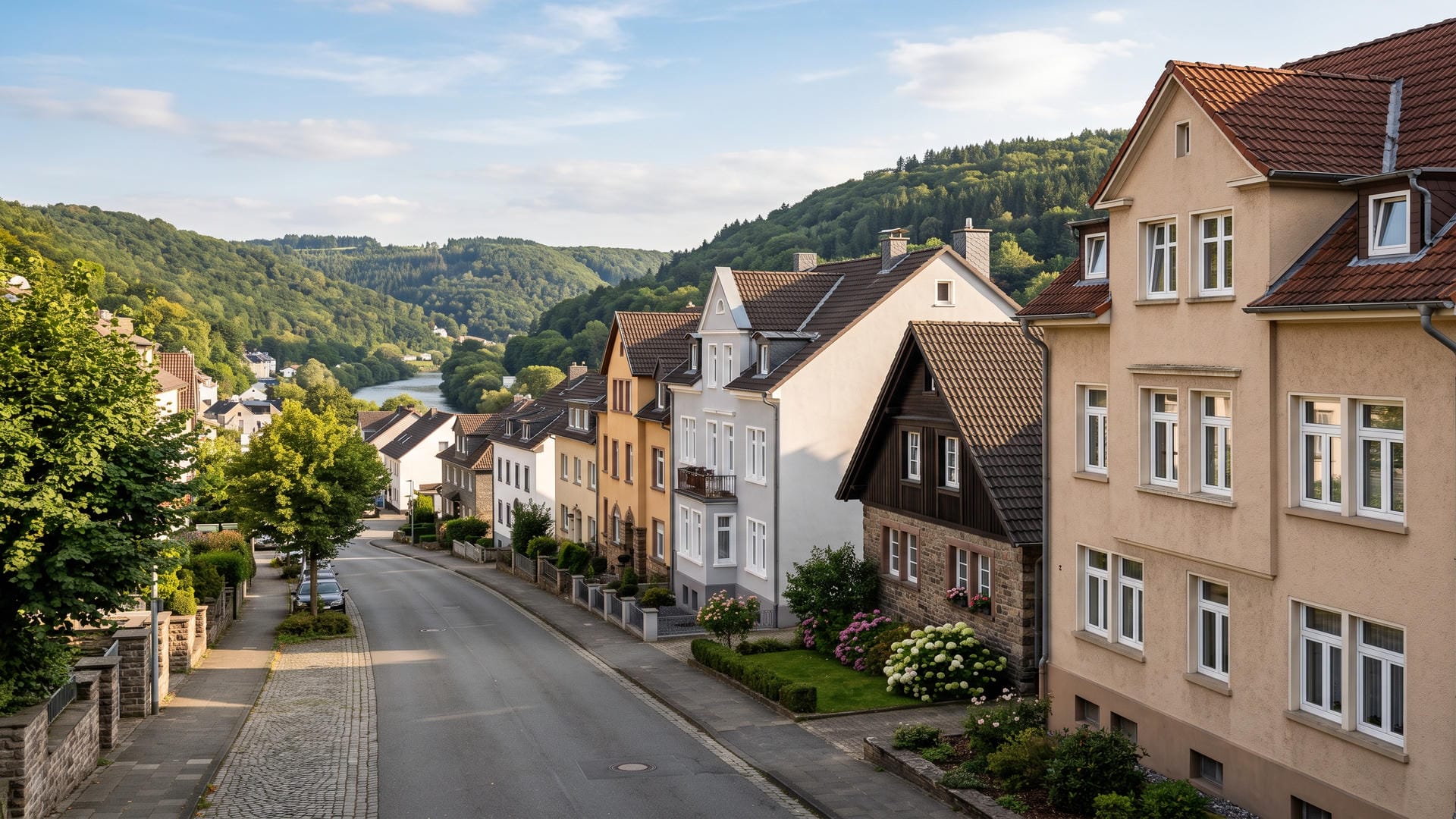 Wohnhaus in Freital mit neuen Fenstern