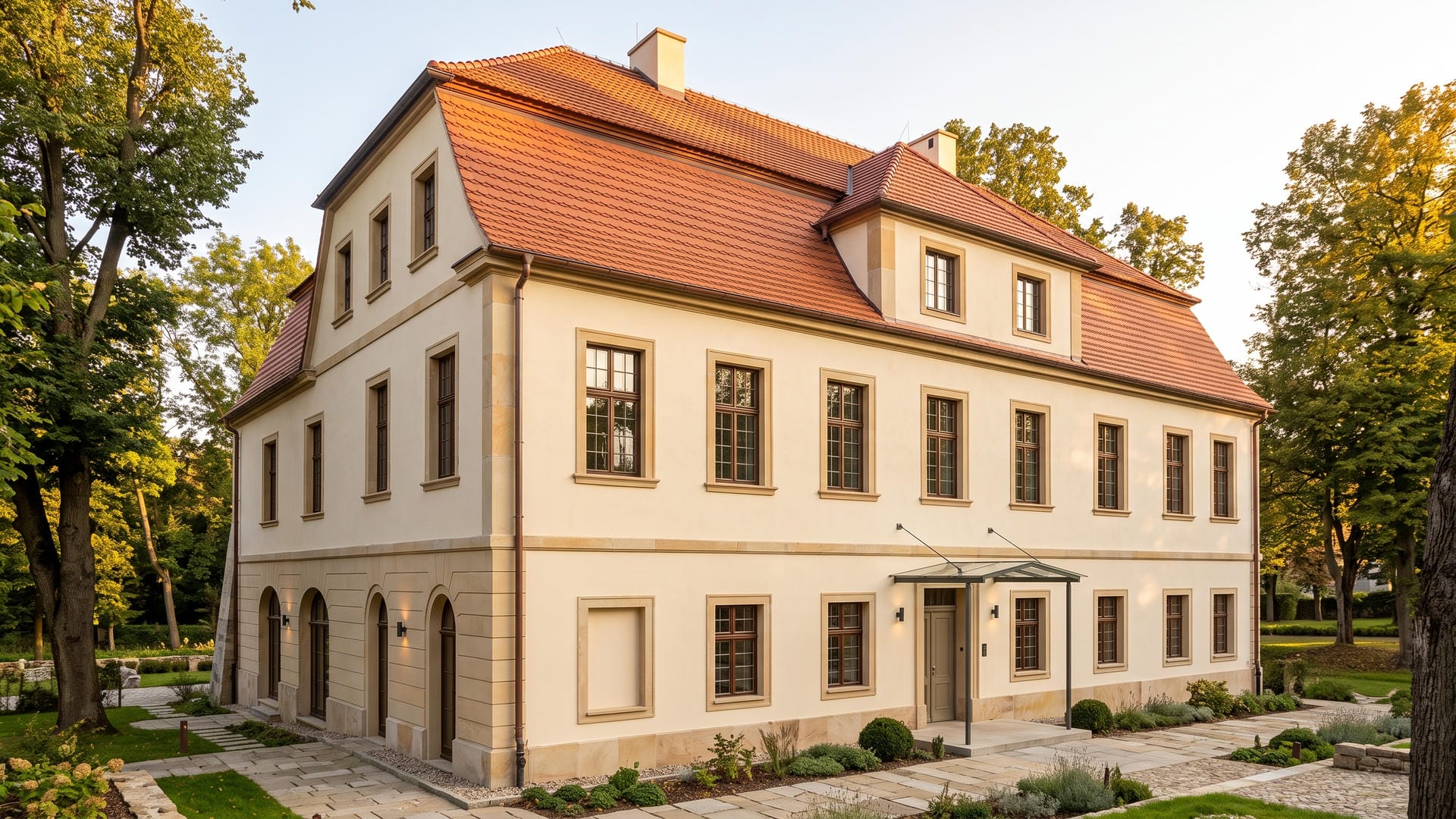 Modernisierung eines Hauses im historischen Umfeld