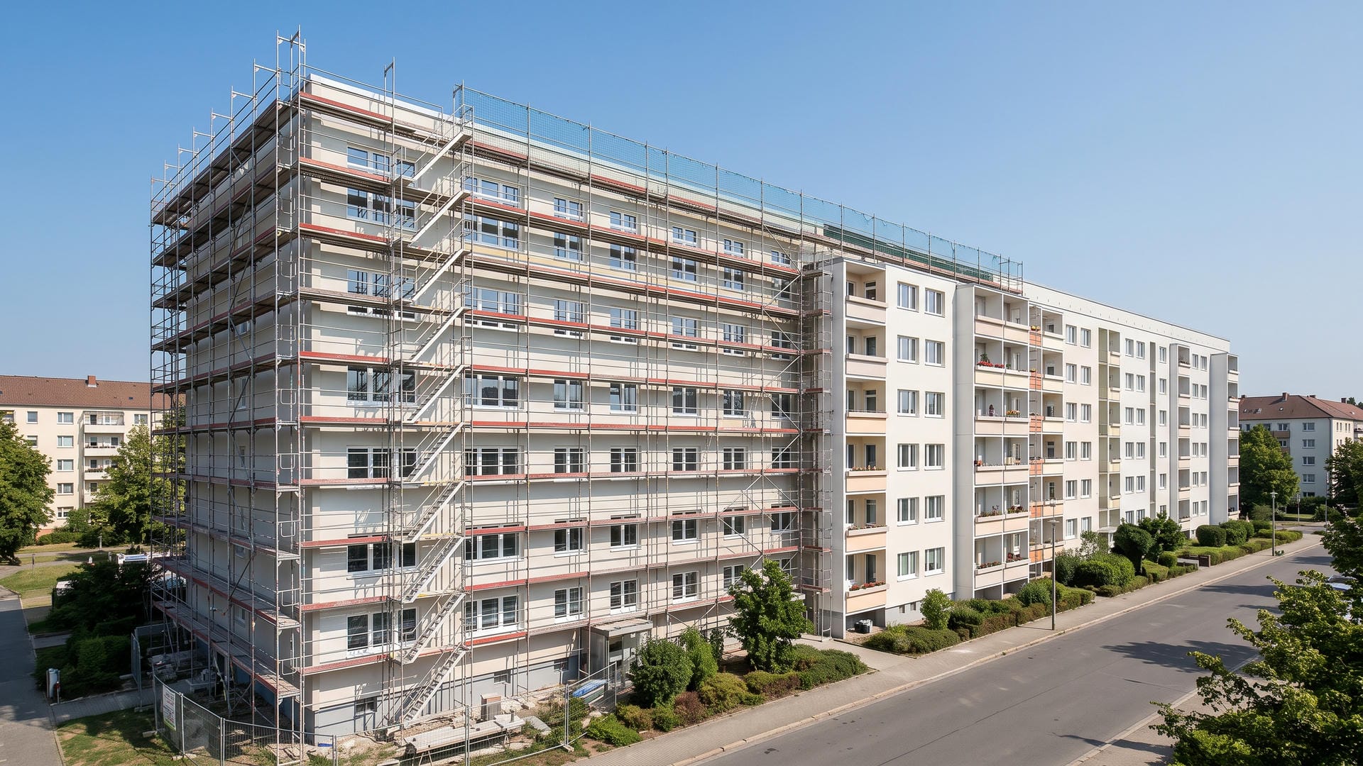 Modernisierung eines Mehrfamilienhauses in Ingolstadt
