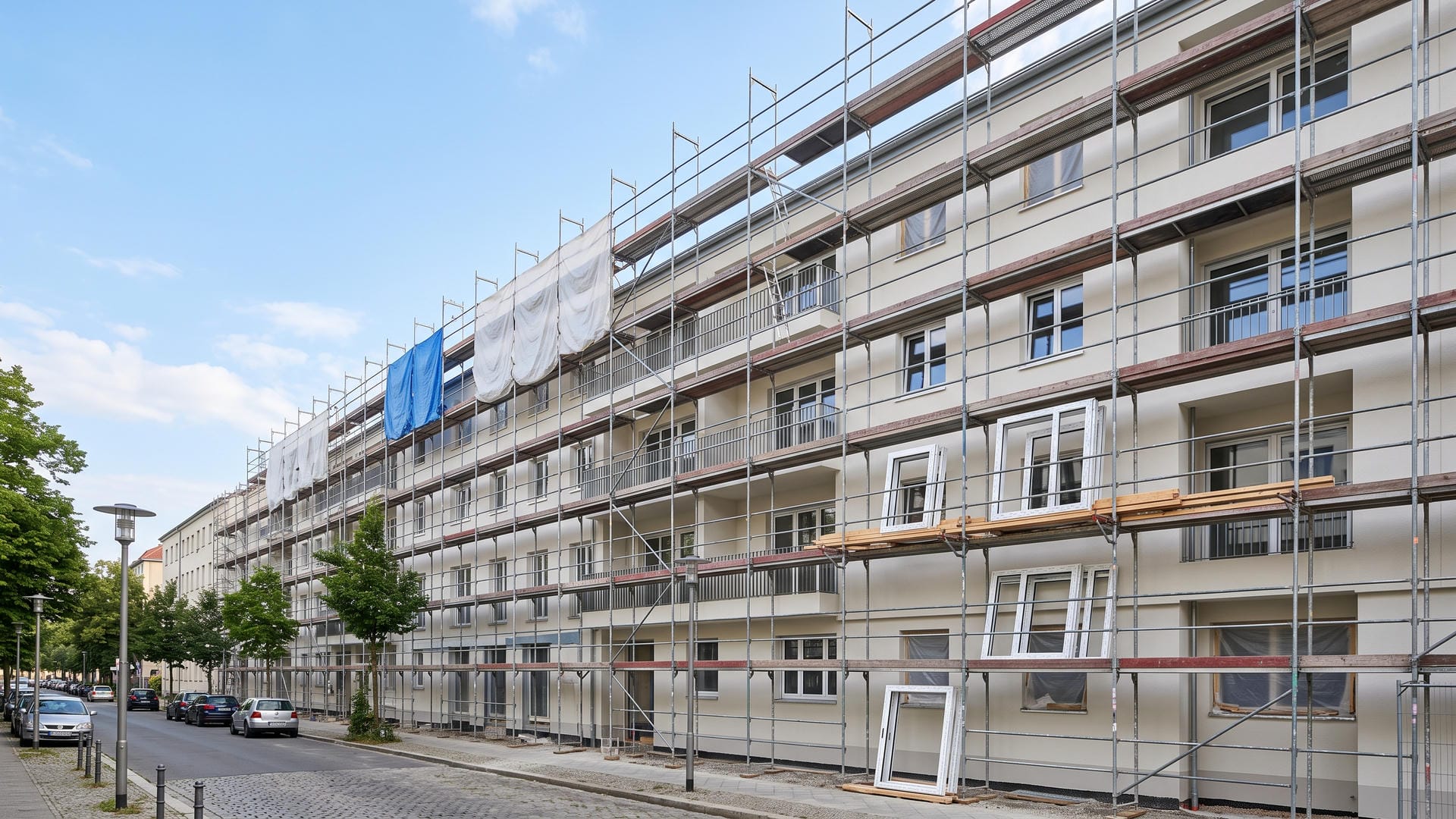Modernisierung eines Mehrfamilienhauses in München