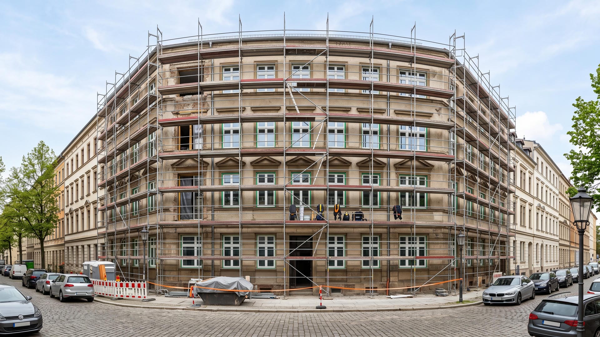 Sanierung eines innerstädtischen Mehrfamilienhauses in Nürnberg