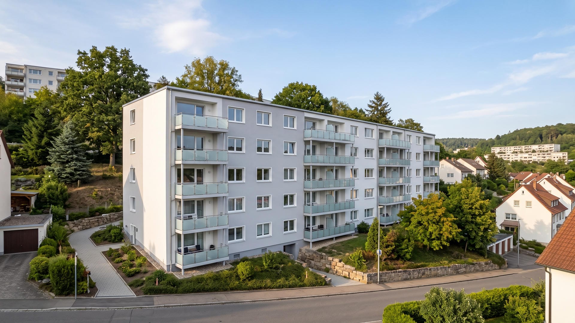 Modernisierung eines Mehrfamilienhauses