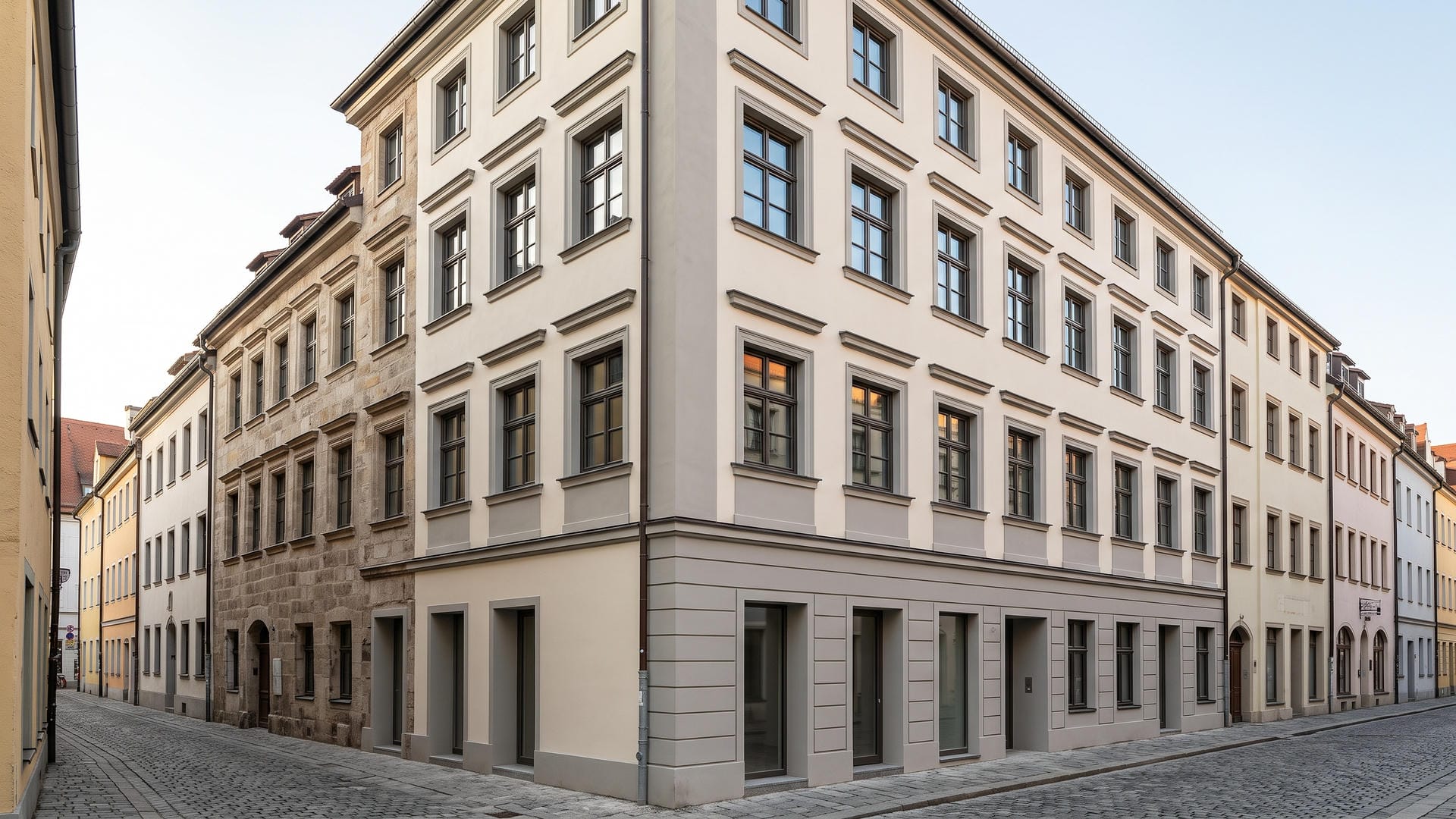 Sanierung eines innerstädtischen Bestandsgebäudes in Regensburg